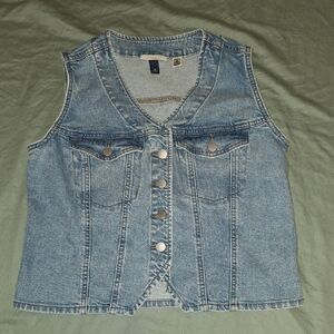 Universal Thread Light Blue Denim Vest